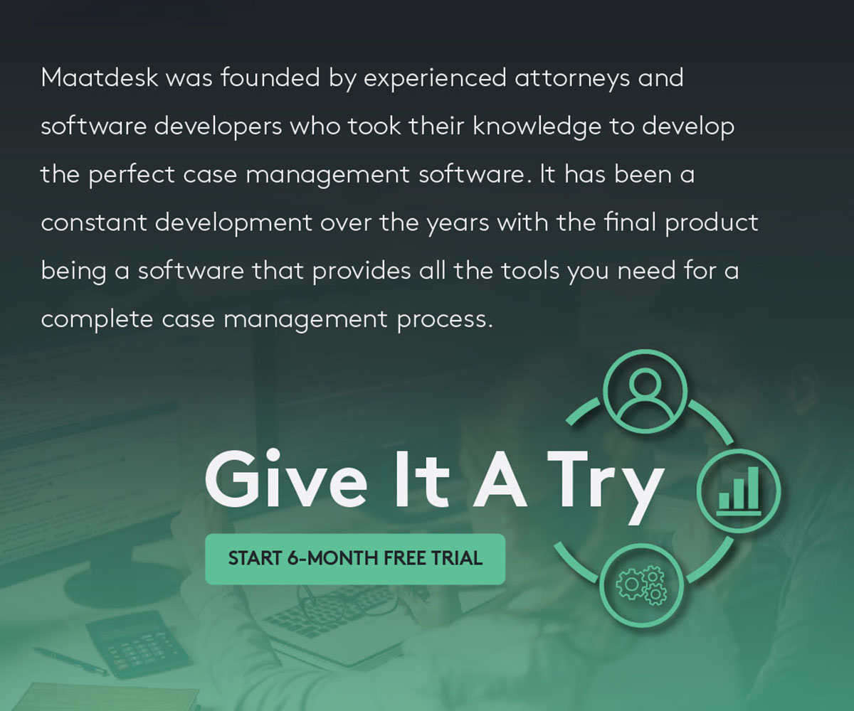 Maatdesk software for lawyers