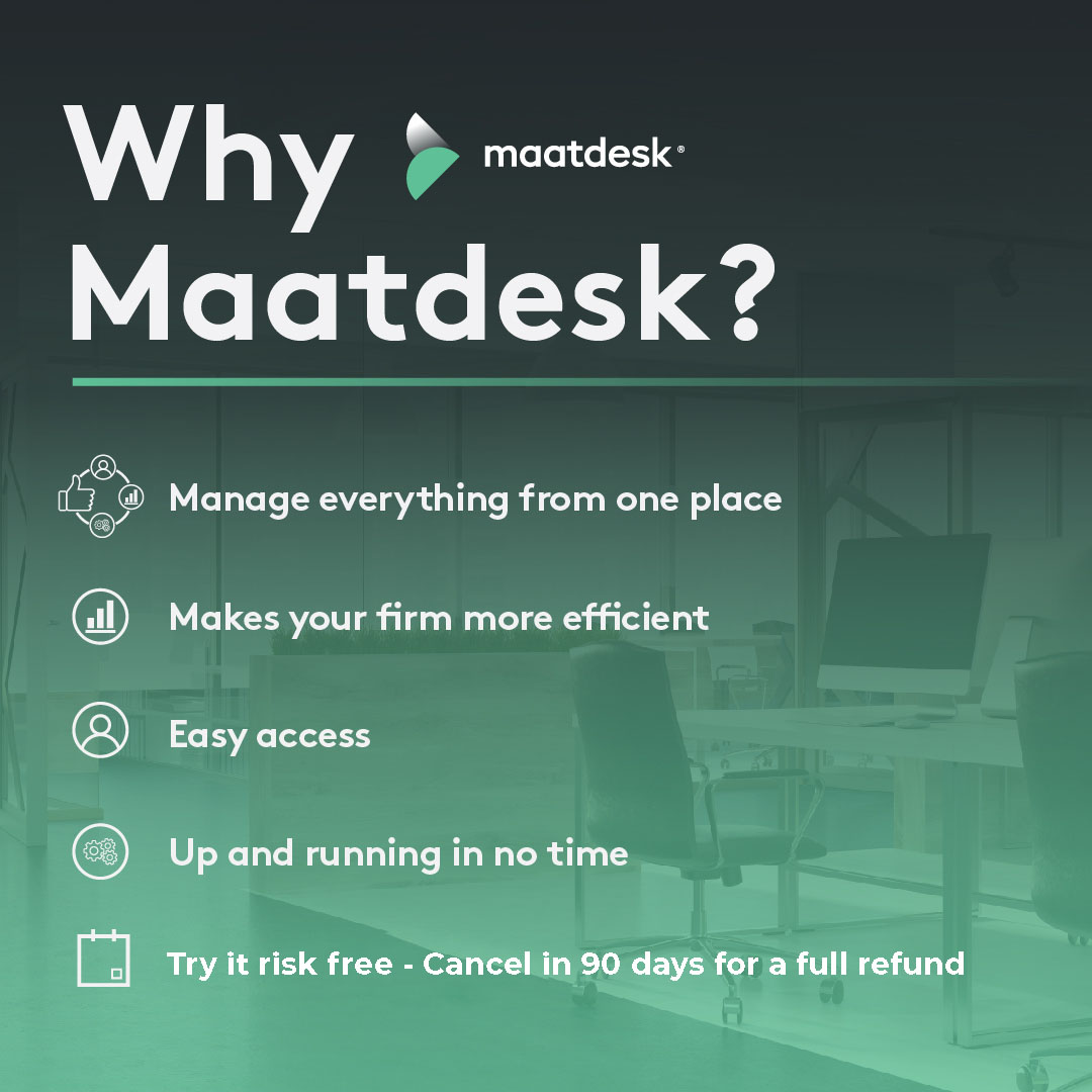 Maatdesk software for lawyers